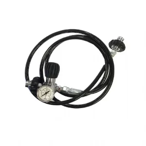 Dekanteringsslange O2-renset 2 m, 300 bar