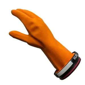 Kubi latex gloves orange – dry gloves, 1.6 mm