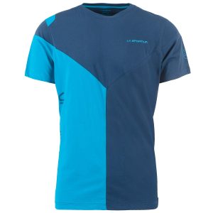 Dru T-Shirt M, Opal/Tropic Blue