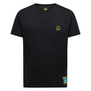 Climbing on the Moon T-Shirt M, Nero/Giallo
