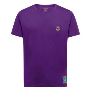 Climbing on the Moon T-Shirt M, Viola/Giallo