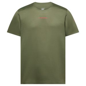 Pure T-Shirt M, Cypress/Mountain Red